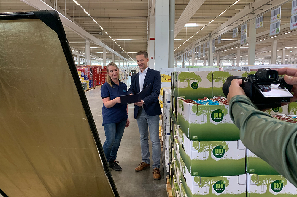 Behind the Scenes: Trockenlager Logistik Behind the Scenes: Trockenlager Logistik